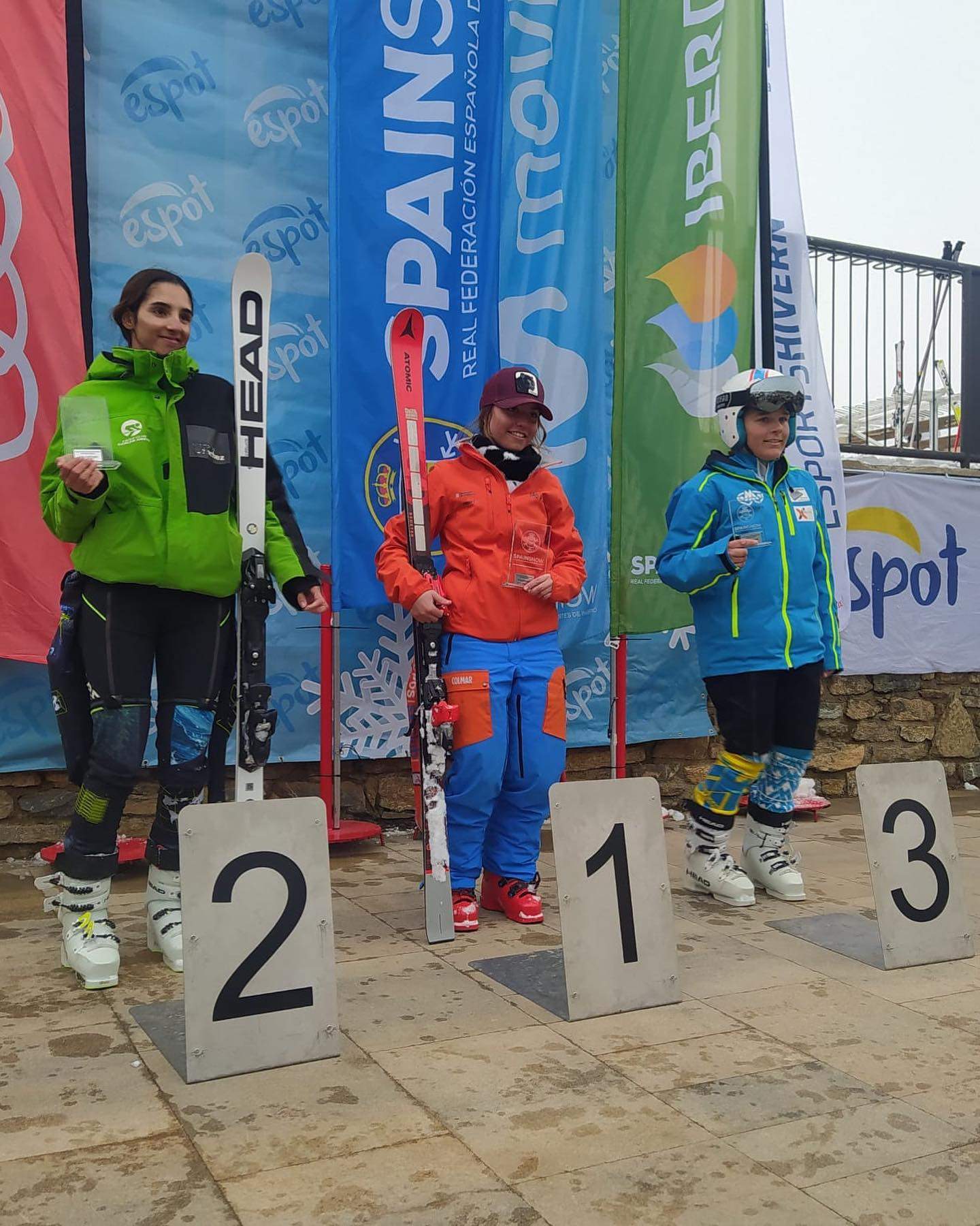 Imágenes de podios del EC Cerler Aneto en Espot
