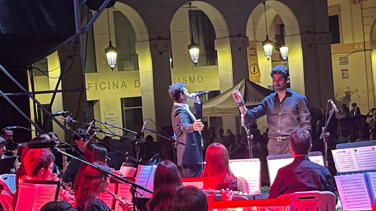Concierto de la Banda de Música de Huesca en el Prelaurentis. Foto Mercedes Manterola