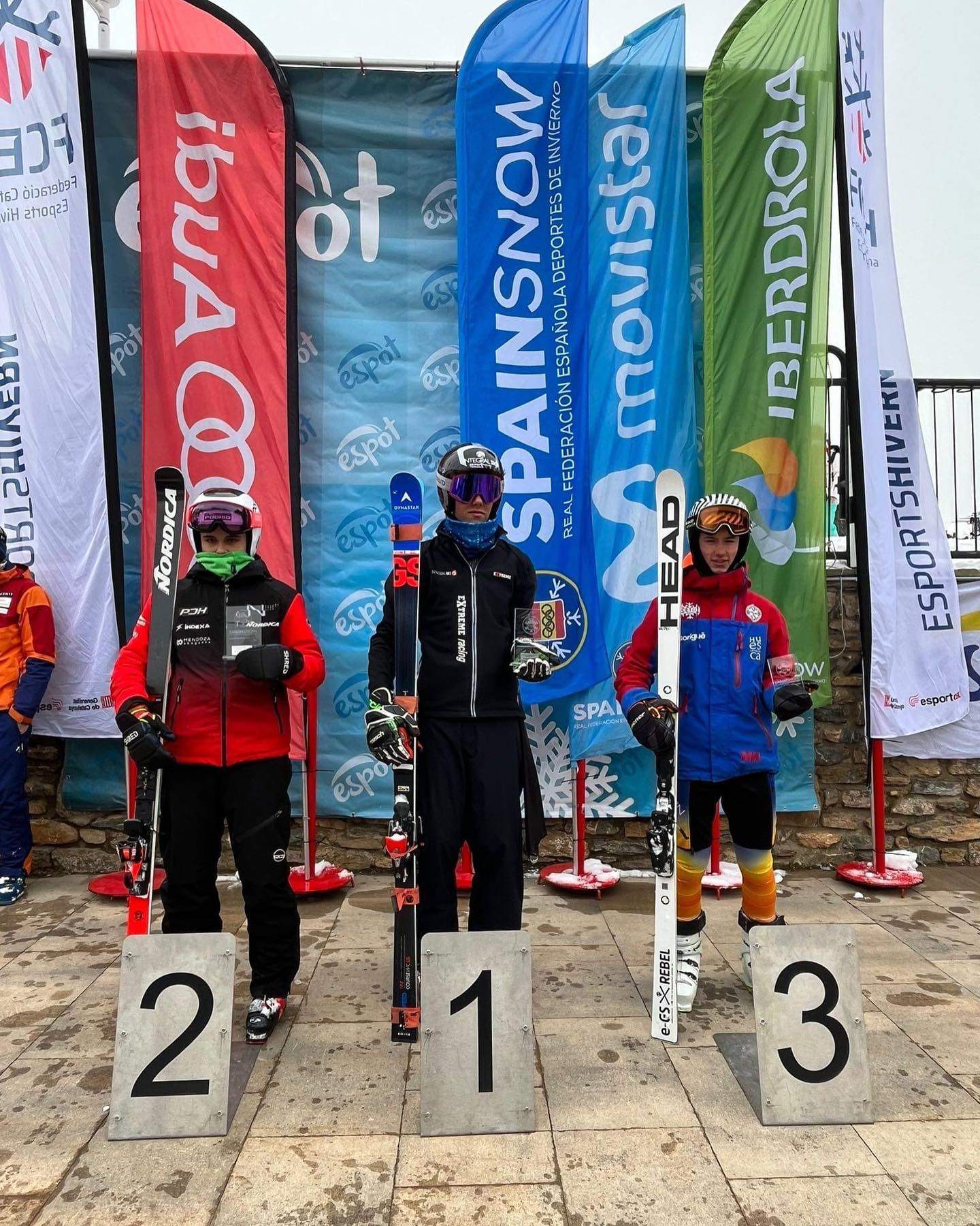 Imágenes de podios del EC Cerler Aneto en Espot