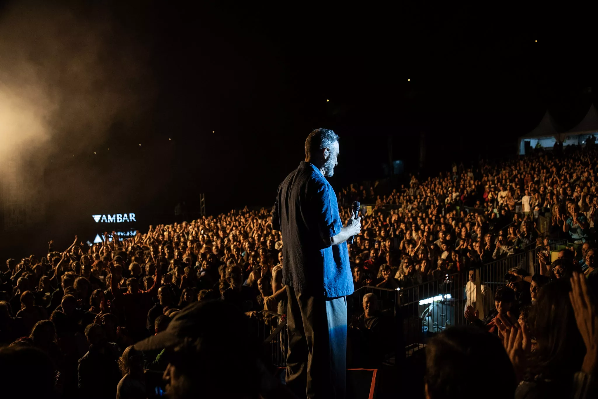 Jorge Drexler, en Pirineos sur. Foto Lorenzo Charlez 