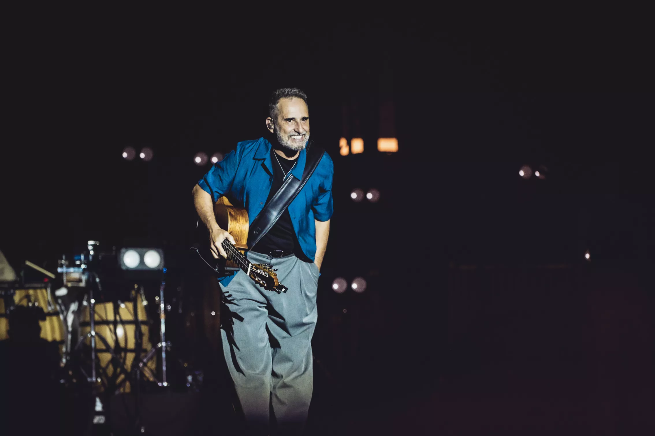 Jorge Drexler, en Pirineos sur. Foto Jaime Oriz