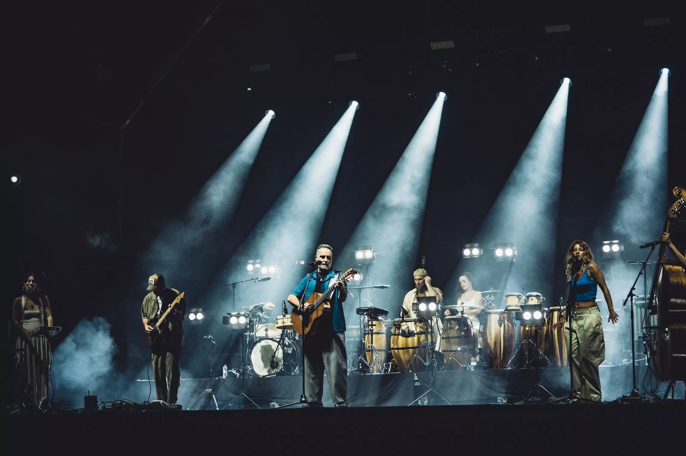 Jorge Drexler, en Pirineos sur. Foto Jaime Oriz