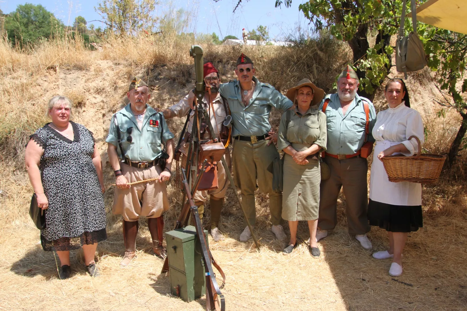 XVIII Recreación de la Batalla del Ebro en Fayón. Foto Carlos Neofato