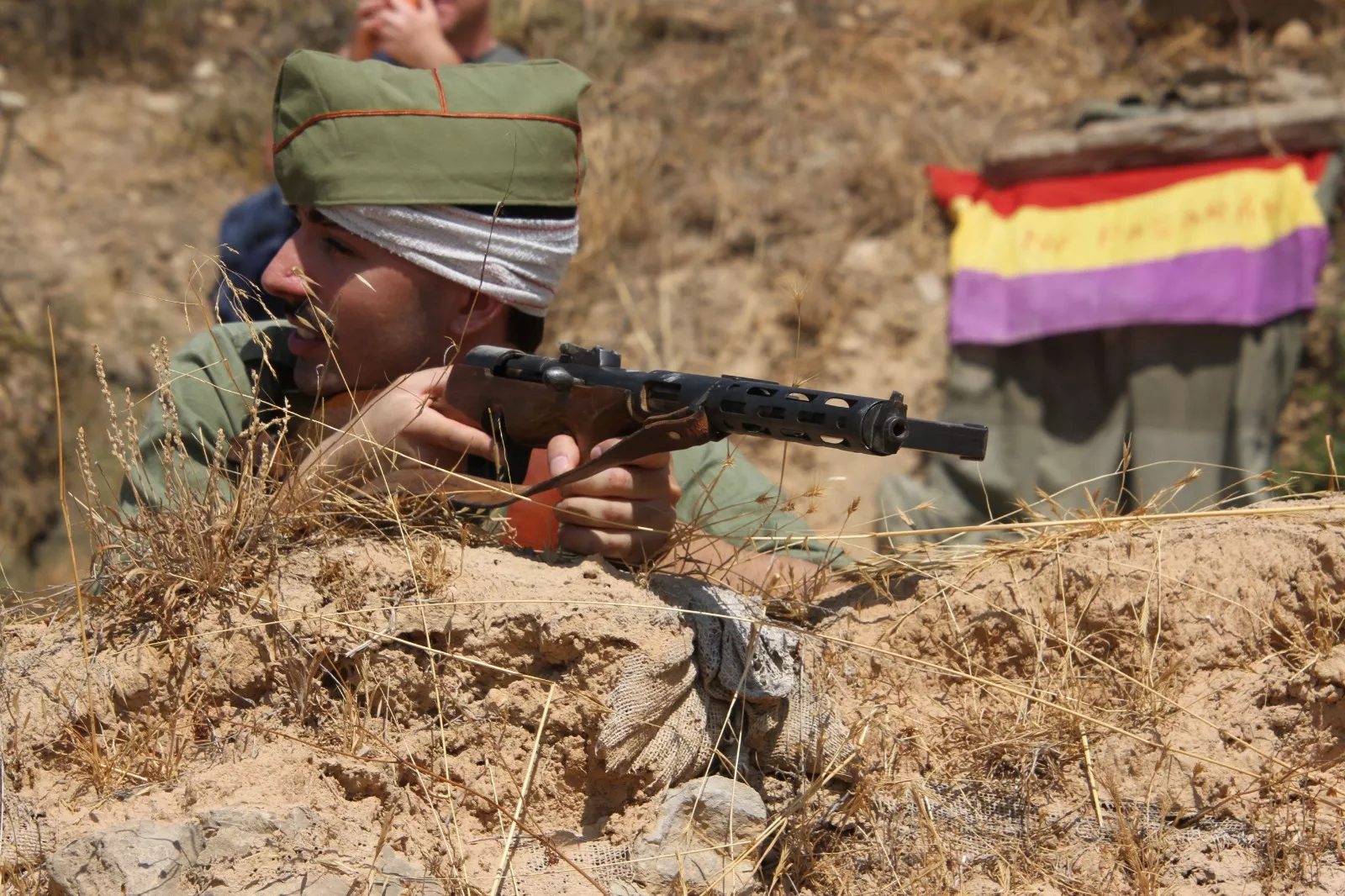XVIII Recreación de la Batalla del Ebro en Fayón. Foto Carlos Neofato