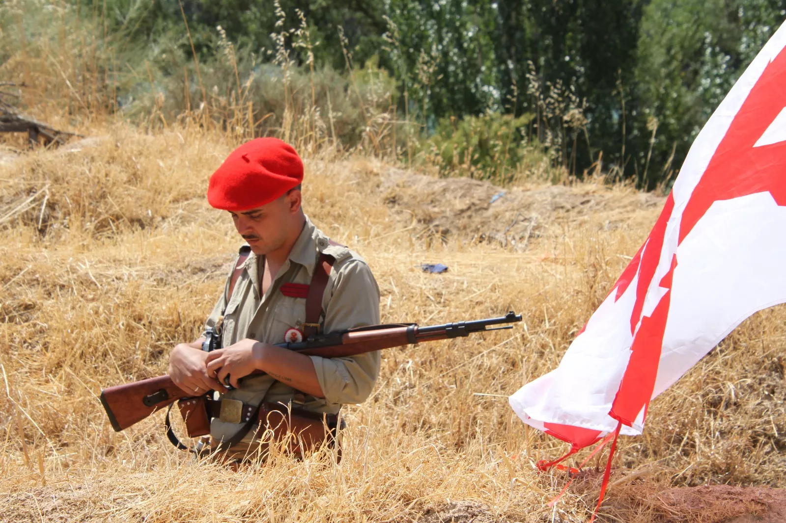 XVIII Recreación de la Batalla del Ebro en Fayón. Foto Carlos Neofato