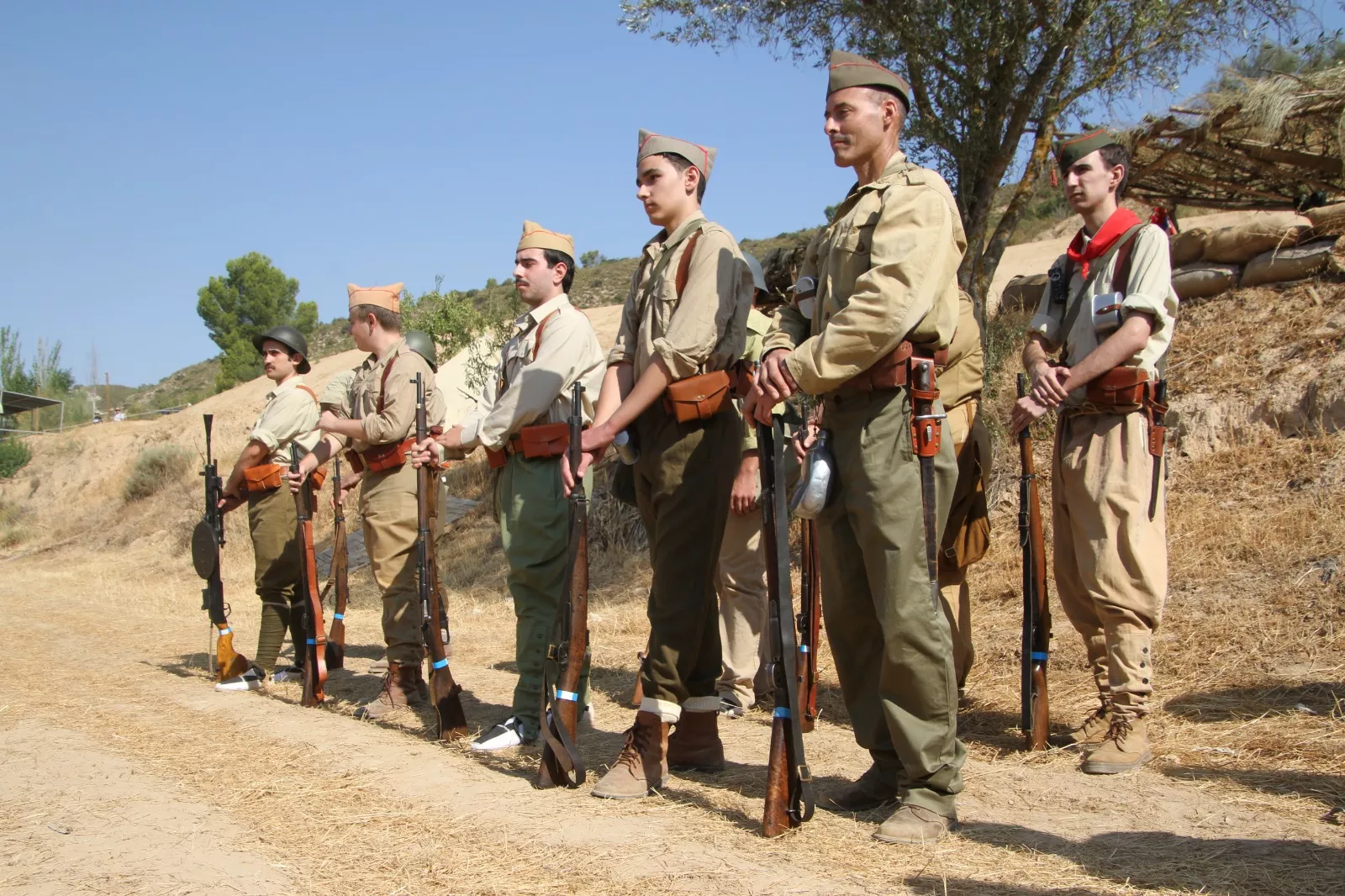 XVIII Recreación de la Batalla del Ebro en Fayón. Foto Carlos Neofato