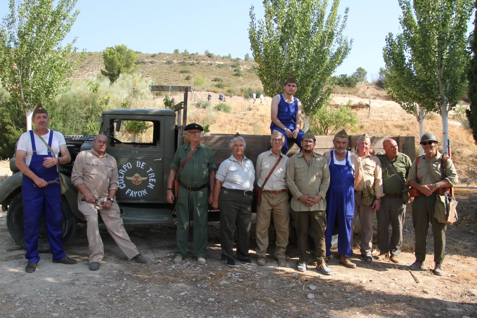 XVIII Recreación de la Batalla del Ebro en Fayón. Foto Carlos Neofato
