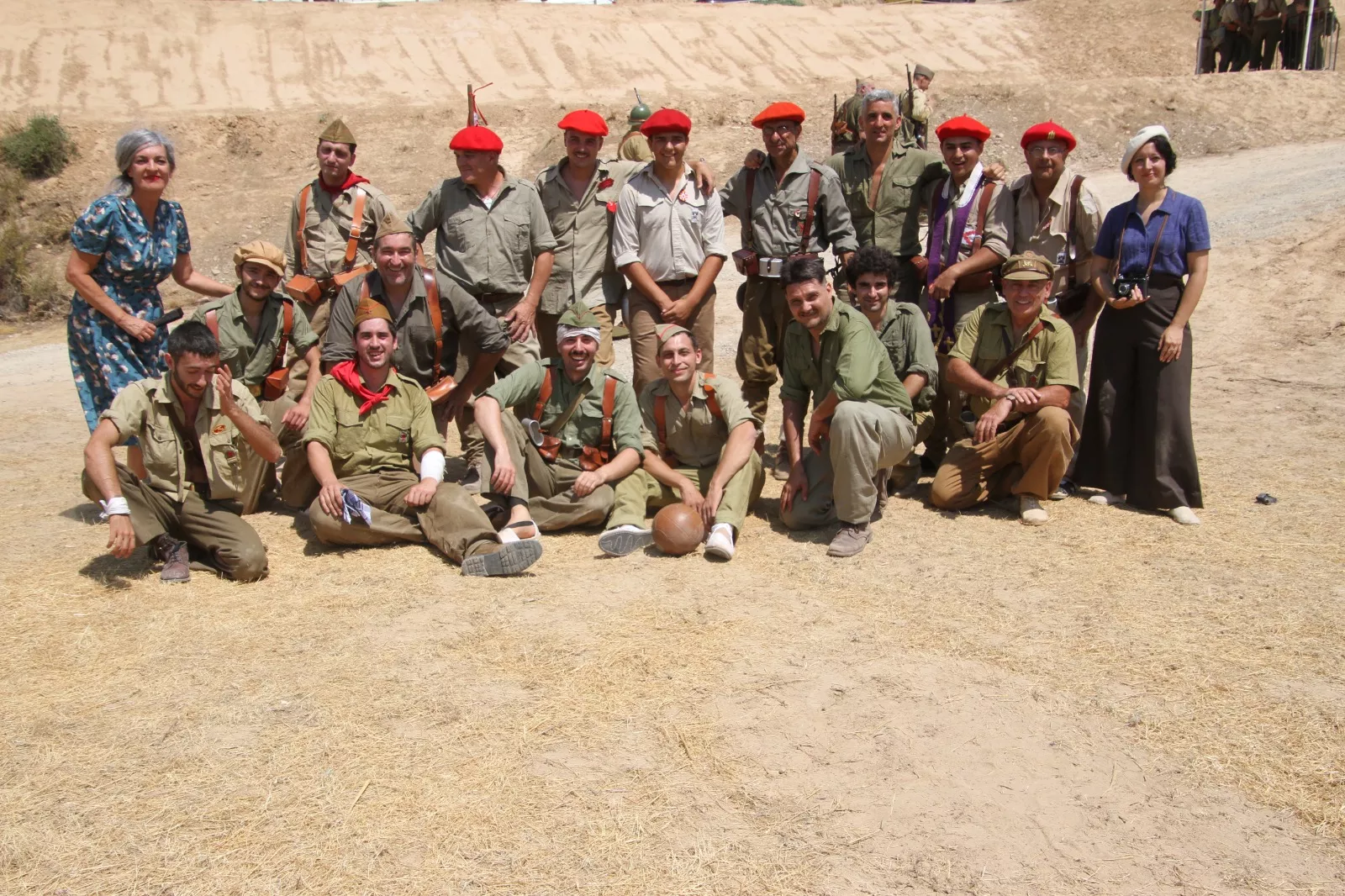XVIII Recreación de la Batalla del Ebro en Fayón. Foto Carlos Neofato