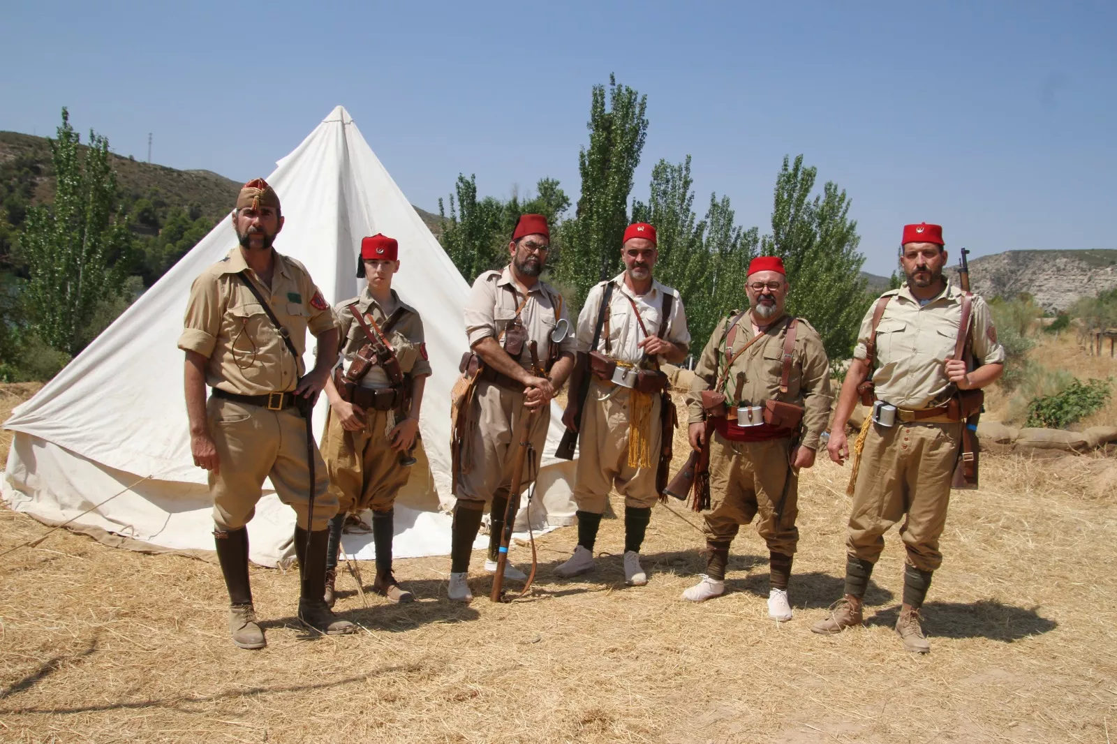 XVIII Recreación de la Batalla del Ebro en Fayón. Foto Carlos Neofato