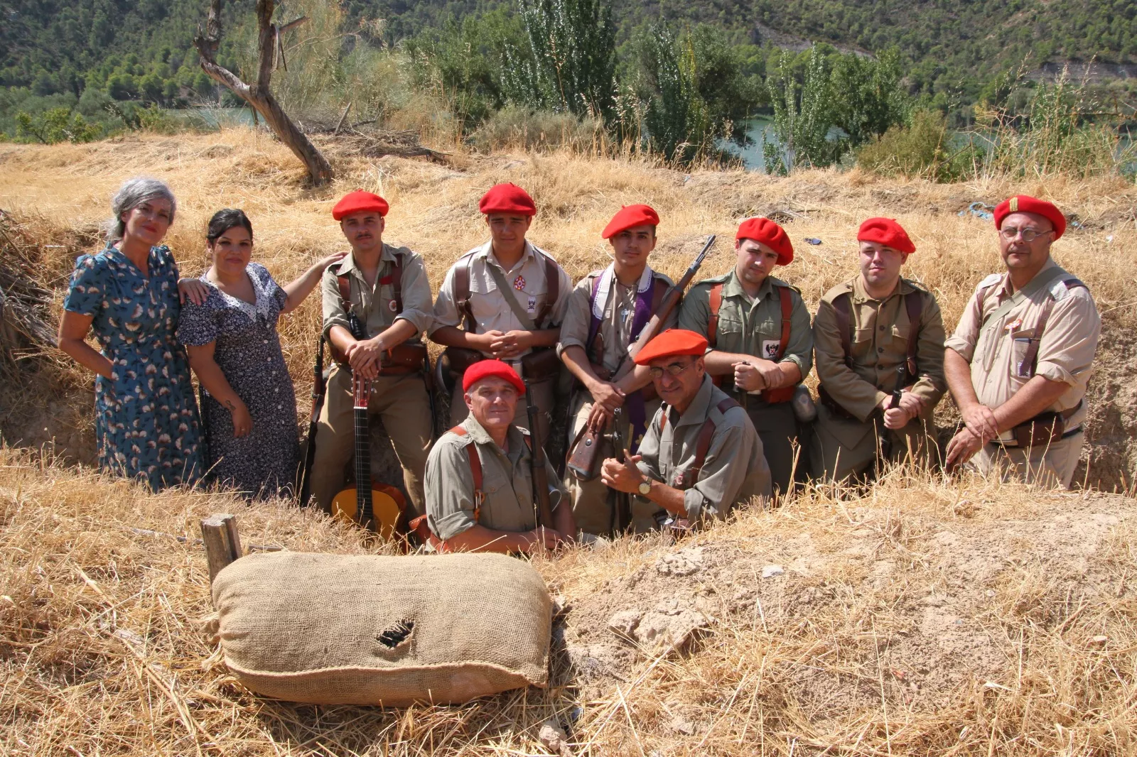 XVIII Recreación de la Batalla del Ebro en Fayón. Foto Carlos Neofato
