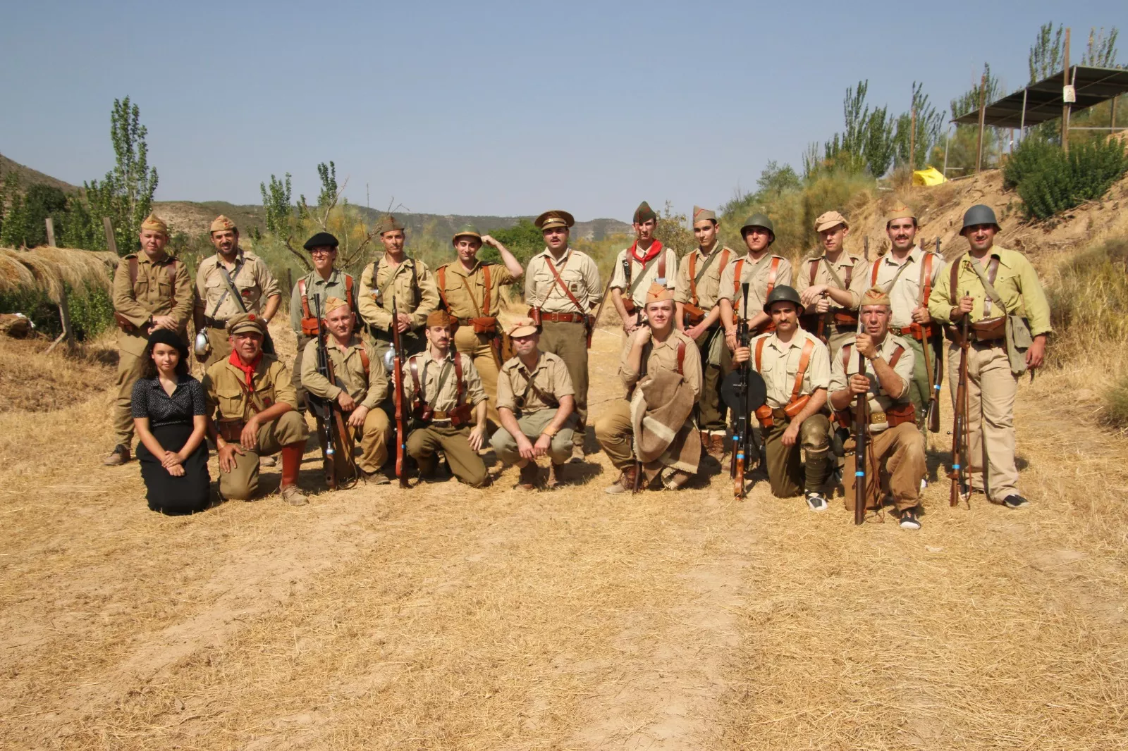 XVIII Recreación de la Batalla del Ebro en Fayón. Foto Carlos Neofato