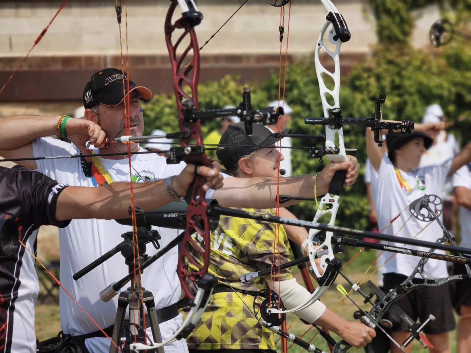 Trofeo San Lorenzo de tiro con arco. Padre e hijo