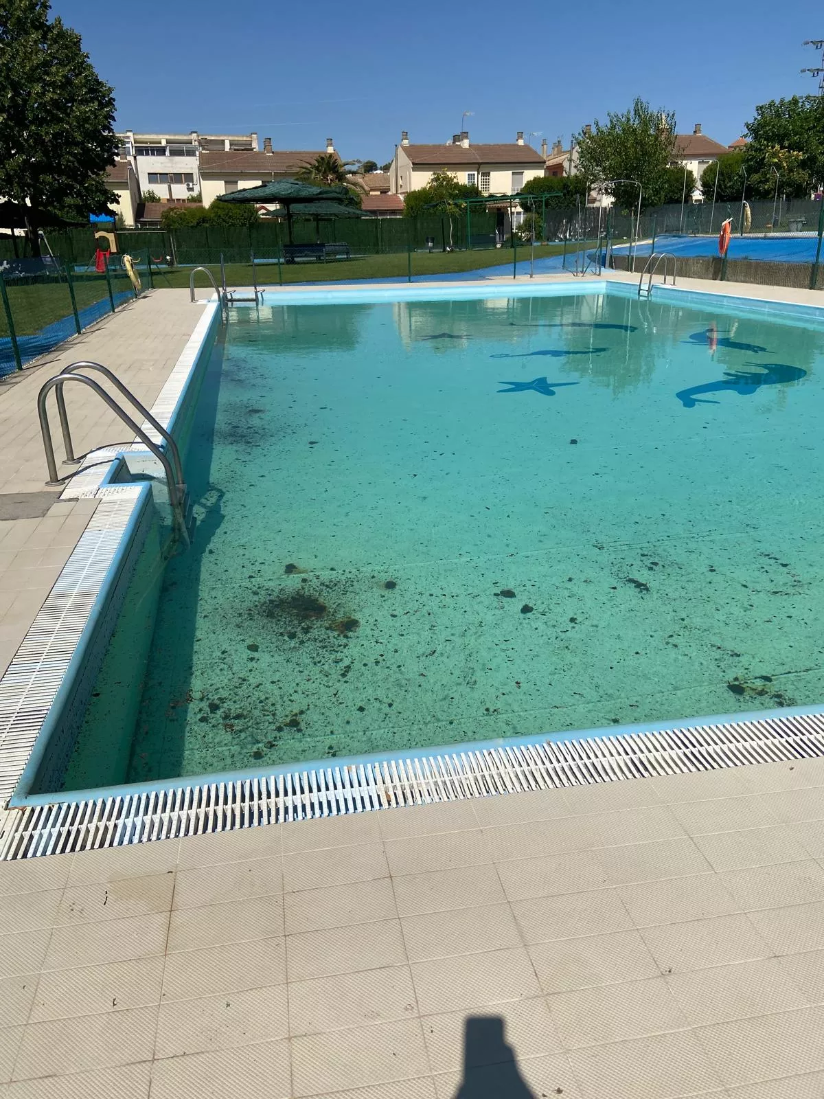 Las piscinas de Almudévar han sufrido un sabotaje con estiércol.