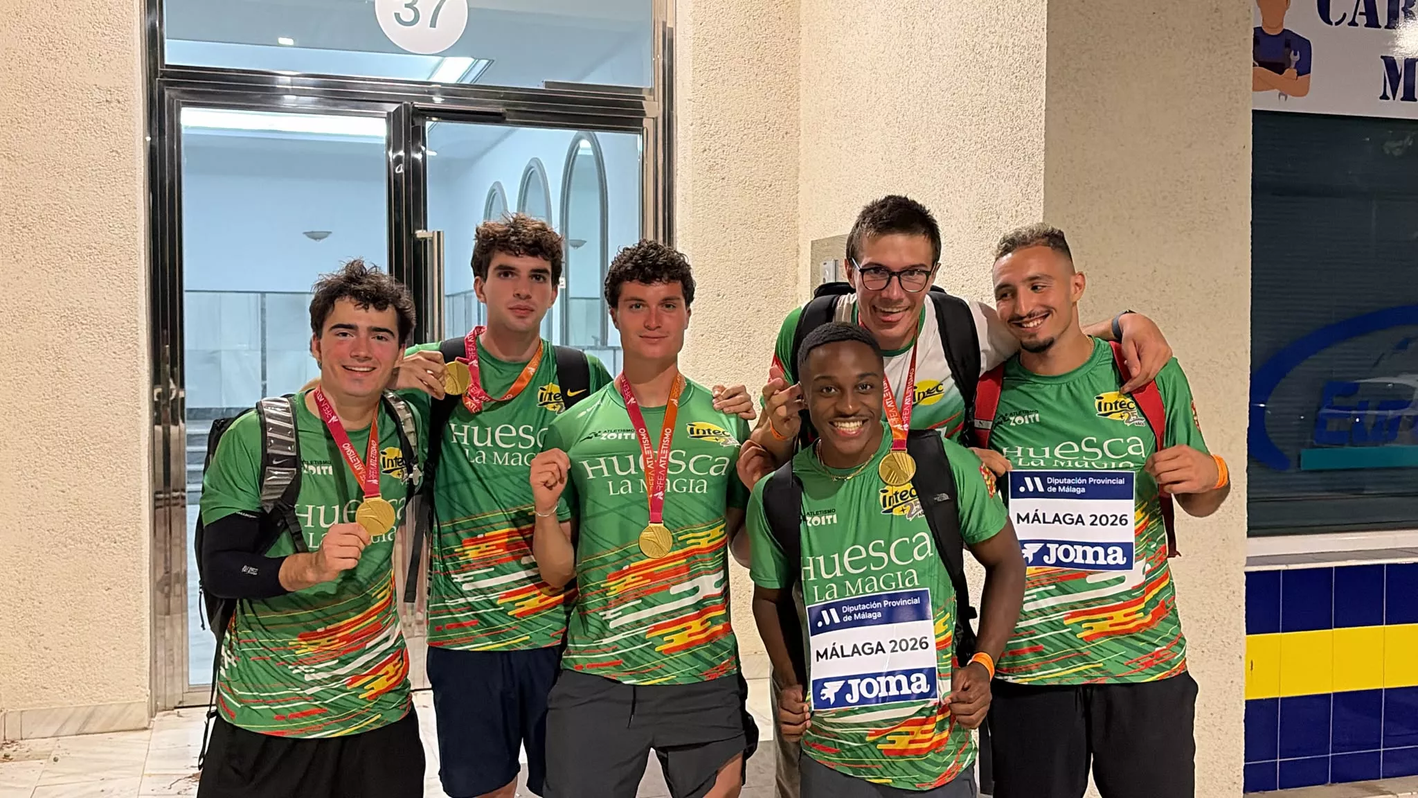 Relevo 4x400 de Intec-Zoiti, campeón de España.