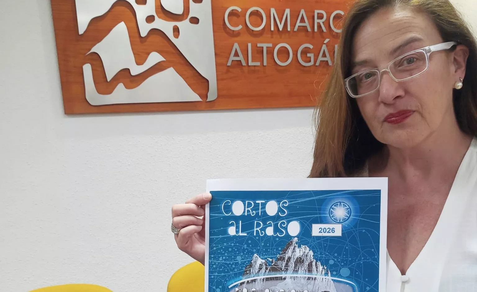 Rocío Arnal ha presentado 'Cortos al Raso'.