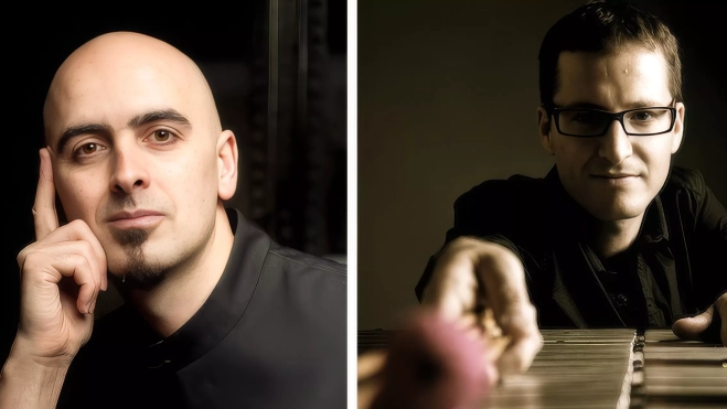 Daniel Oyarzabal y Eloy Lurueña.