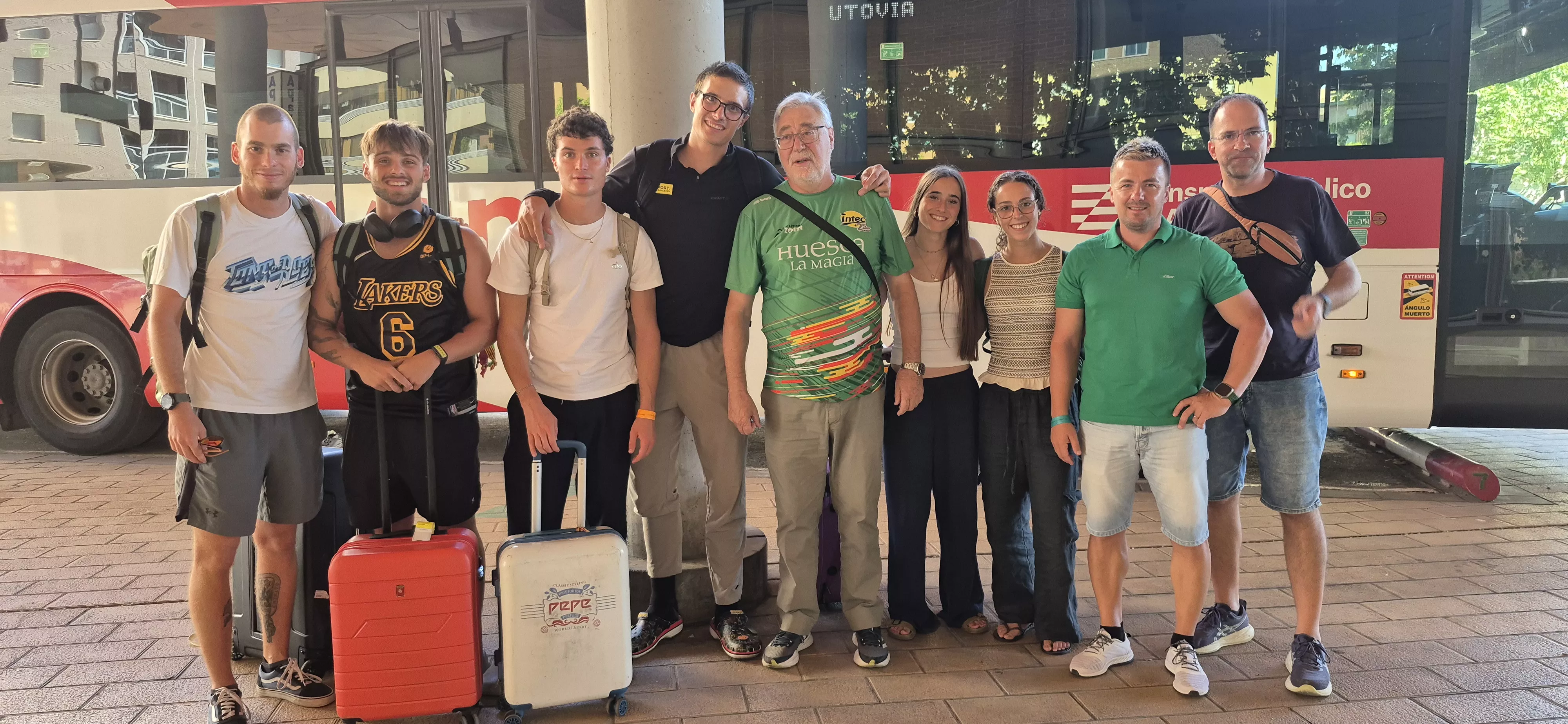 Imágenes del regreso de Intec-Zoiti del Campeonato de España. Foto Myriam Martínez