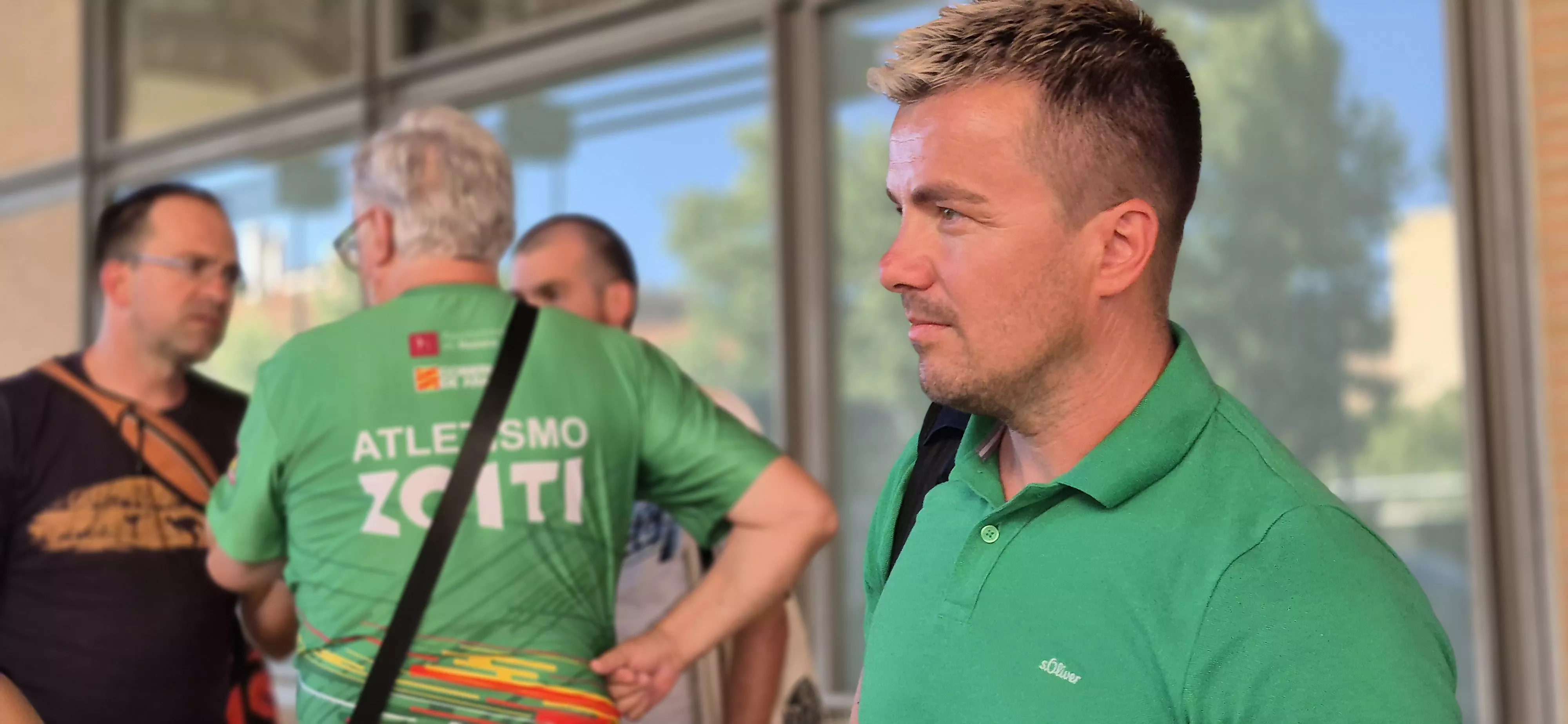 Imágenes del regreso de Intec-Zoiti del Campeonato de España. Foto Myriam Martínez
