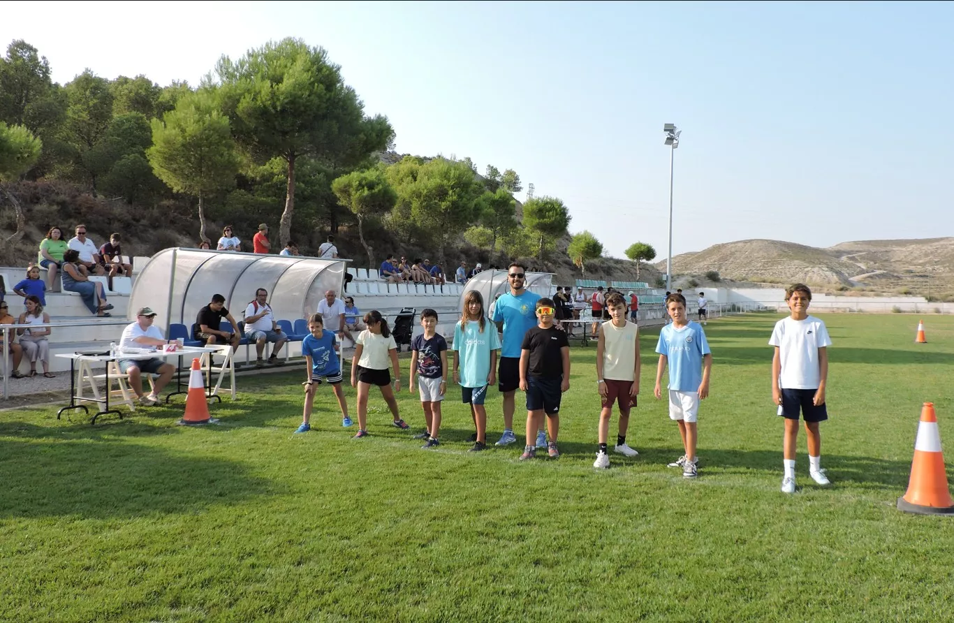 5 Participantes de la carrera de 4º, 5º y 6º de Primaria