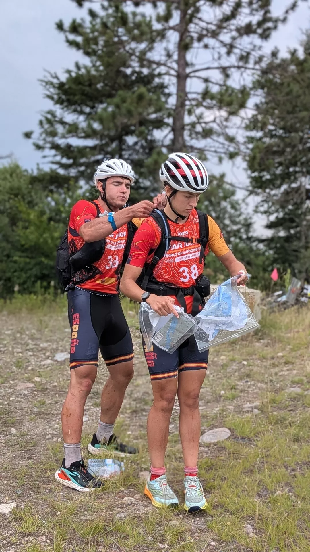 Daniel y Nerea formaron un gran equipo juntos