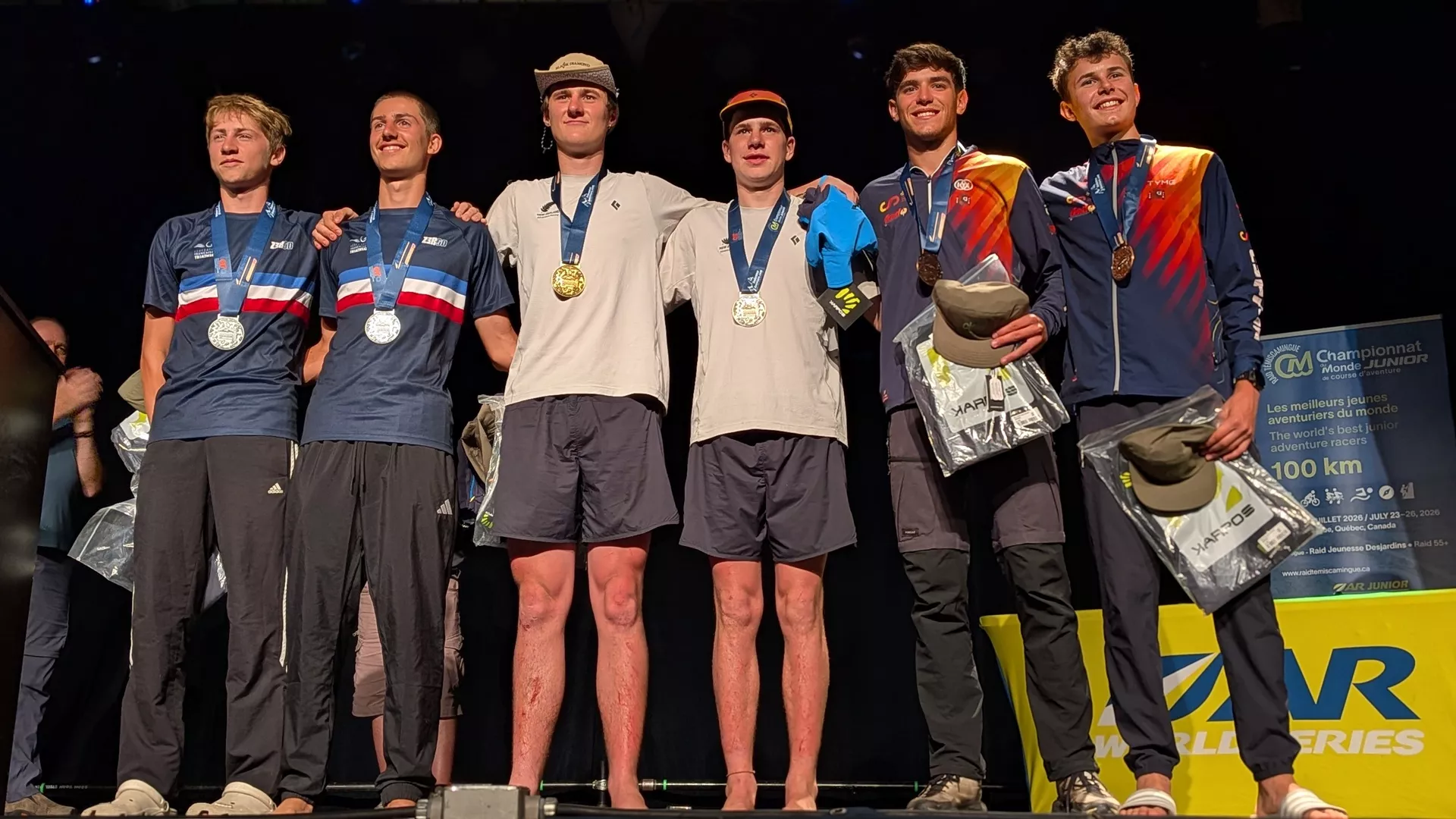 Podium U18 Masculino