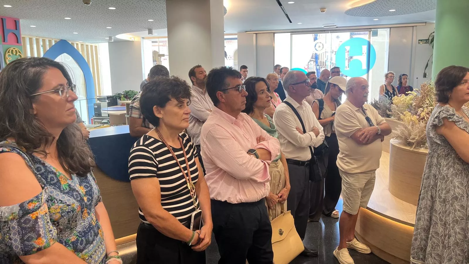 Inauguración de la remodelada Oficina de Turismo de Huesca. Foto Mercedes Manterola