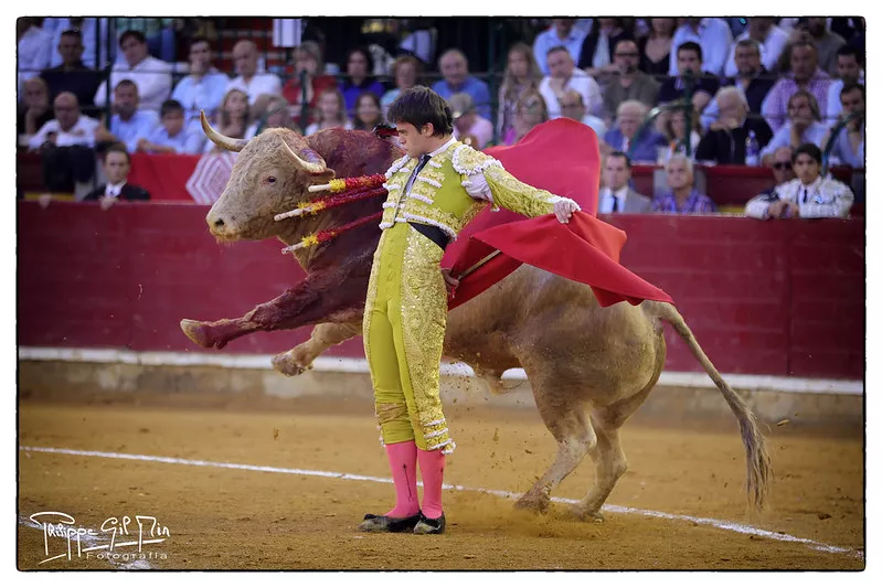 Cristiano Torres, en Zaragoza, el día de su alternativa. Foto: Philippe Gil Mir Fotografía