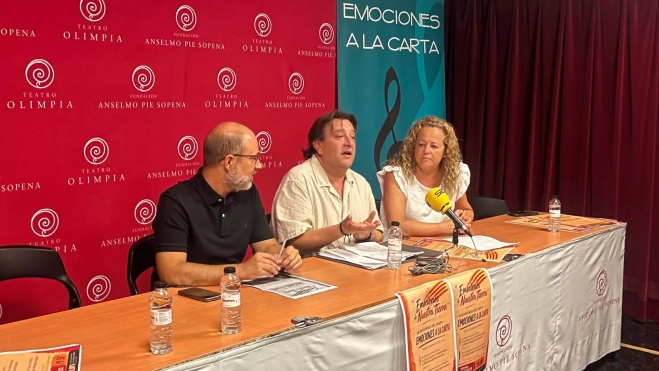 Rubén Moreno, Toño Julve y Susana Raya. Rubén Moreno, Toño Julve y Susana Raya.