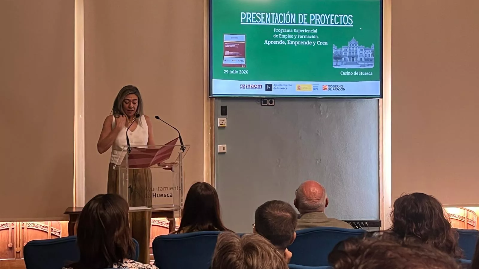 Clausura del programa Experiencial de Empleo y Formación "Aprende, Emprende y Crea".