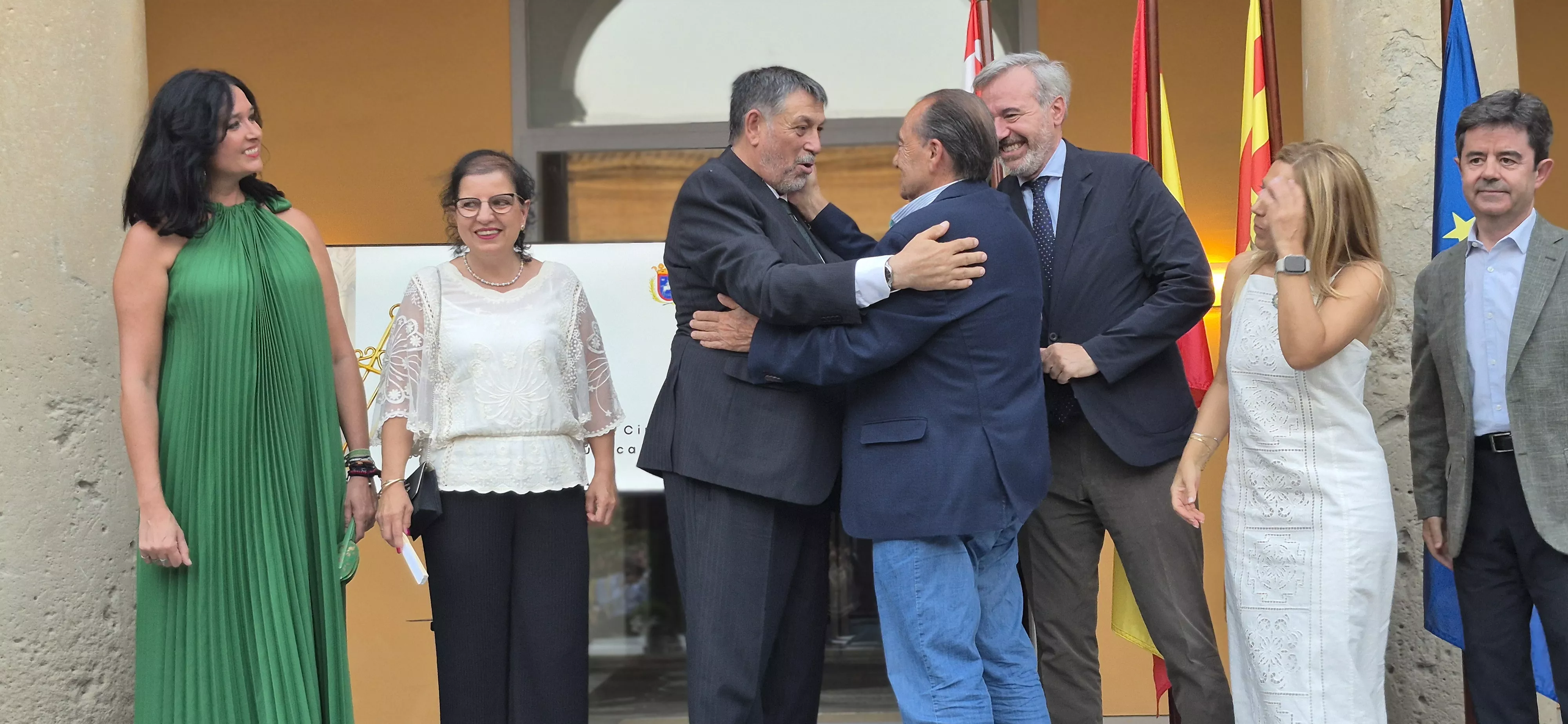 Entrega de la Parrilla de Oro a Ernesto Escar. Foto Myriam Martínez