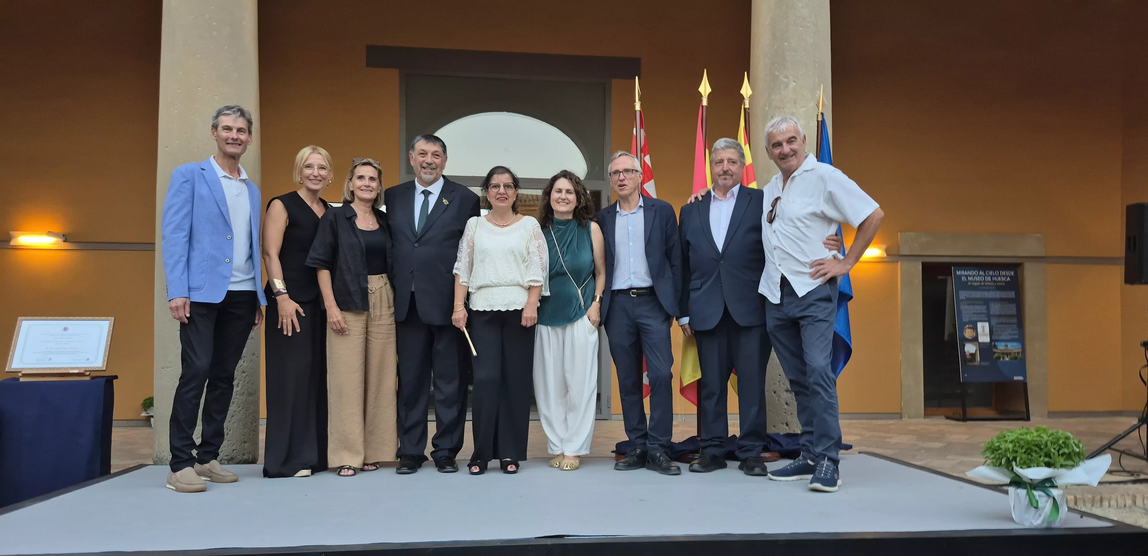 Entrega de la Parrilla de Oro a Ernesto Escar. Foto Myriam Martínez