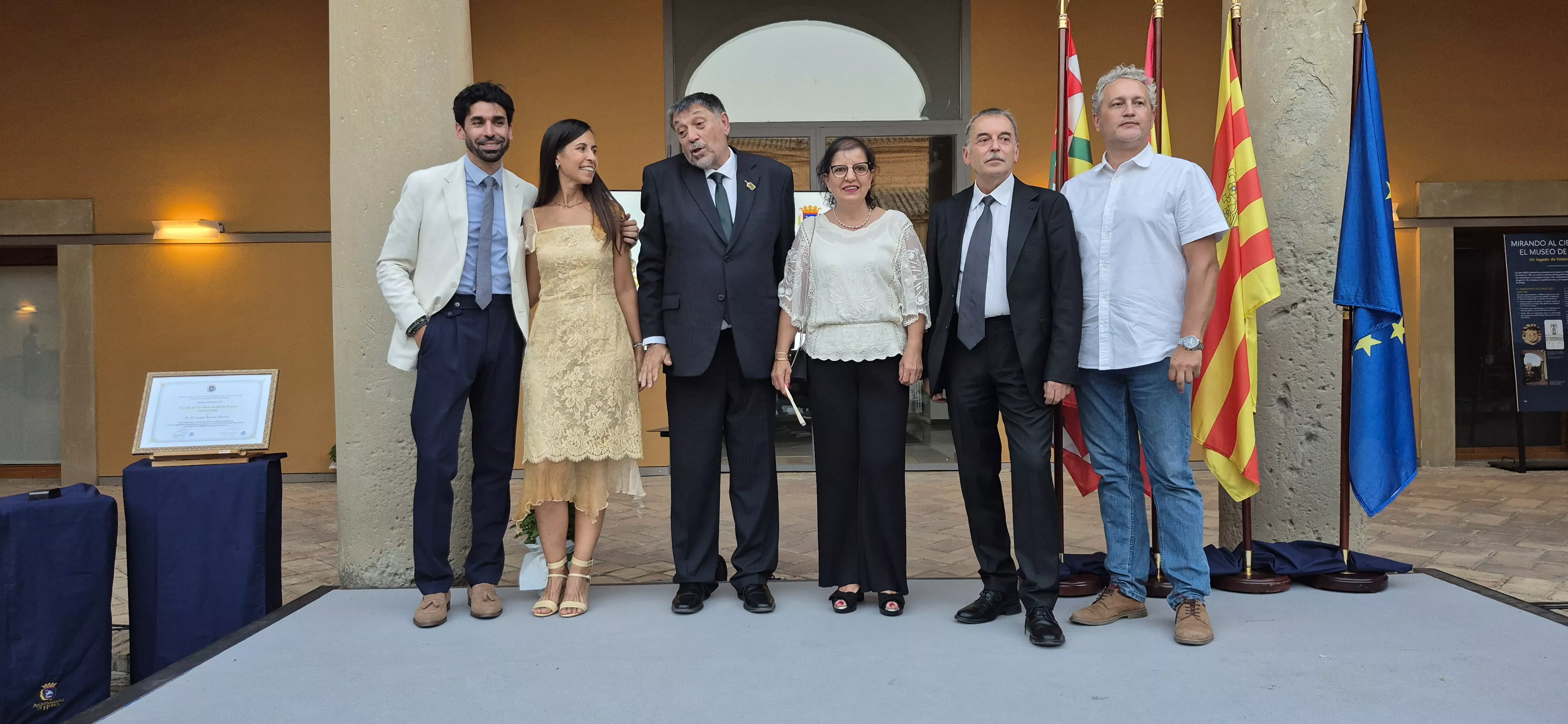 Entrega de la Parrilla de Oro a Ernesto Escar. Foto Myriam Martínez
