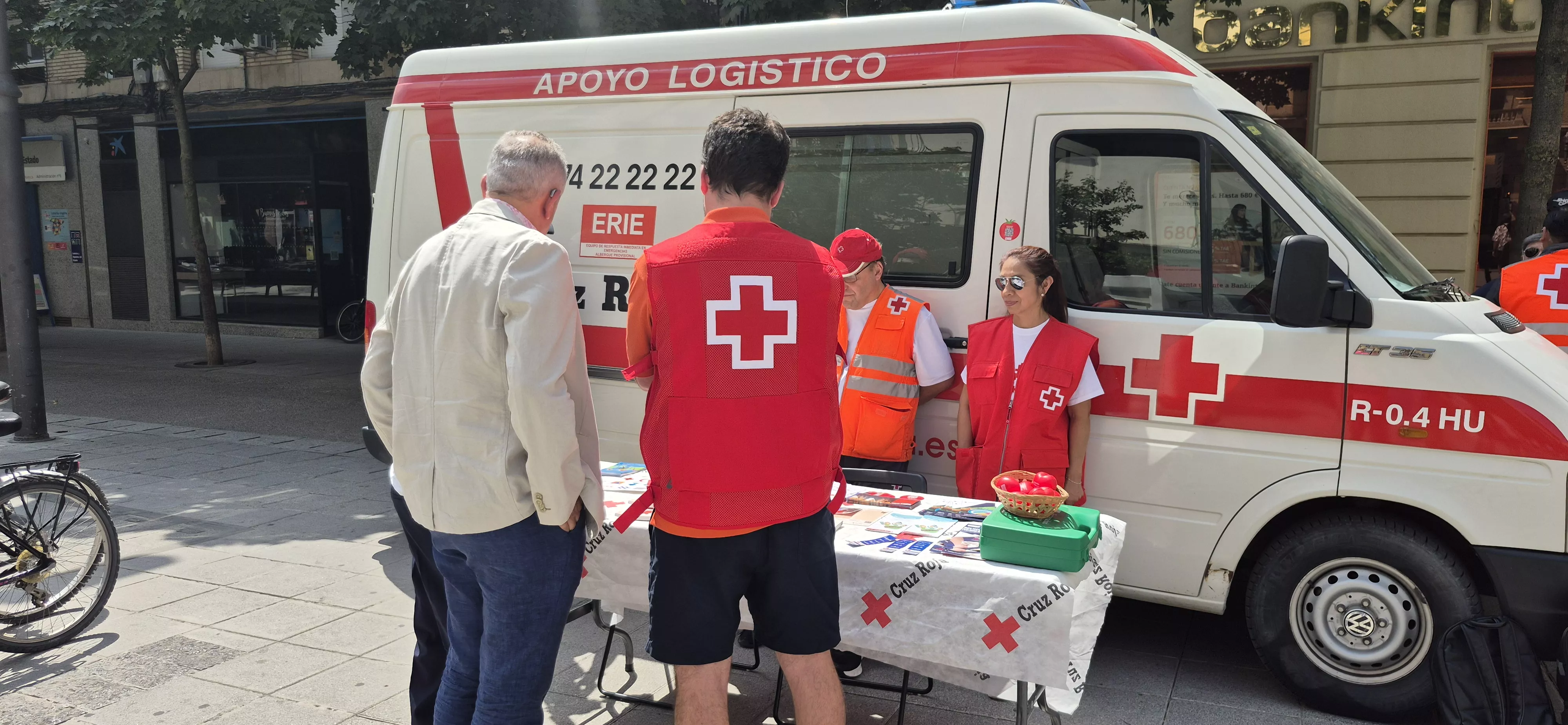 Día Mundial de la Trata de Persona conmemorado en Huesca. Foto Myriam Martínez