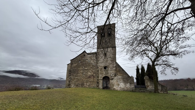Iglesia de la ascensión del Señor de Aquilué.