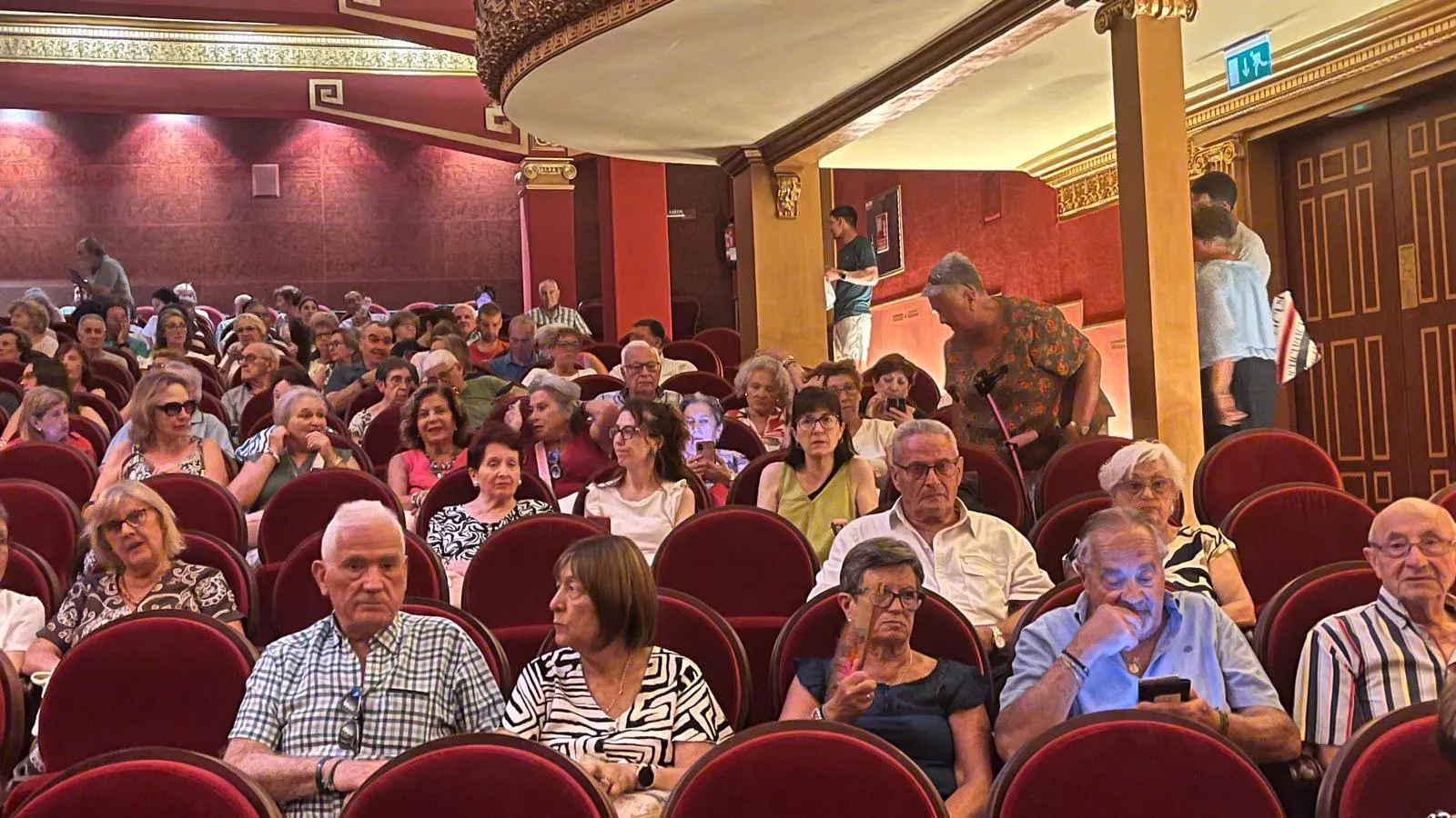 Concierto de Prelaurentis de la Ronda de Boltaña en el Teatro Olimpia. Foto Mercedes Manterola