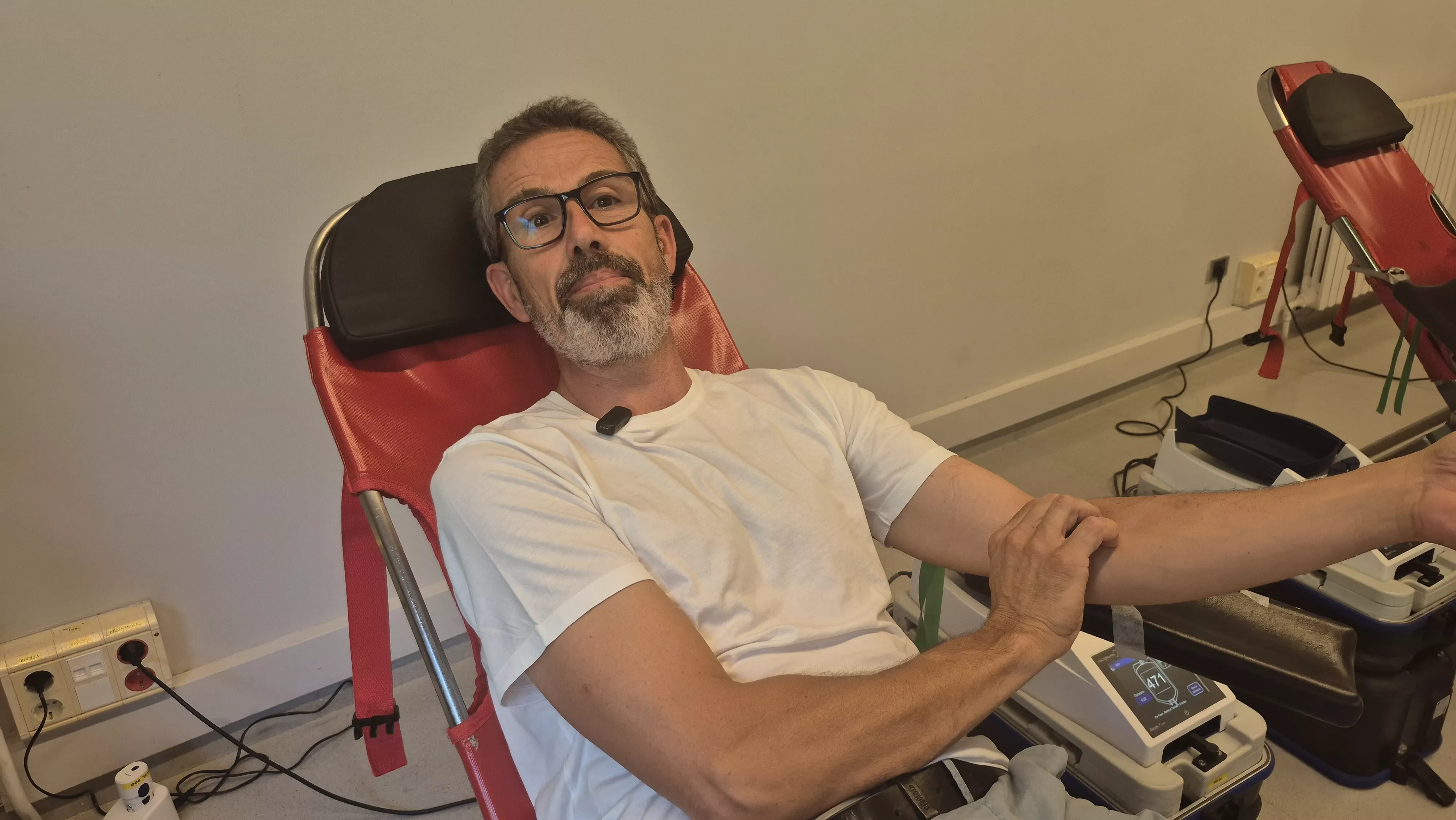 José Manuel Miranda. III Prelaurentis Solidario de Donación de Sangre. Foto Myriam Martínez
