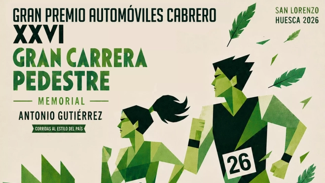 Cartel de la carrera, creado un año más por Diego Pardina