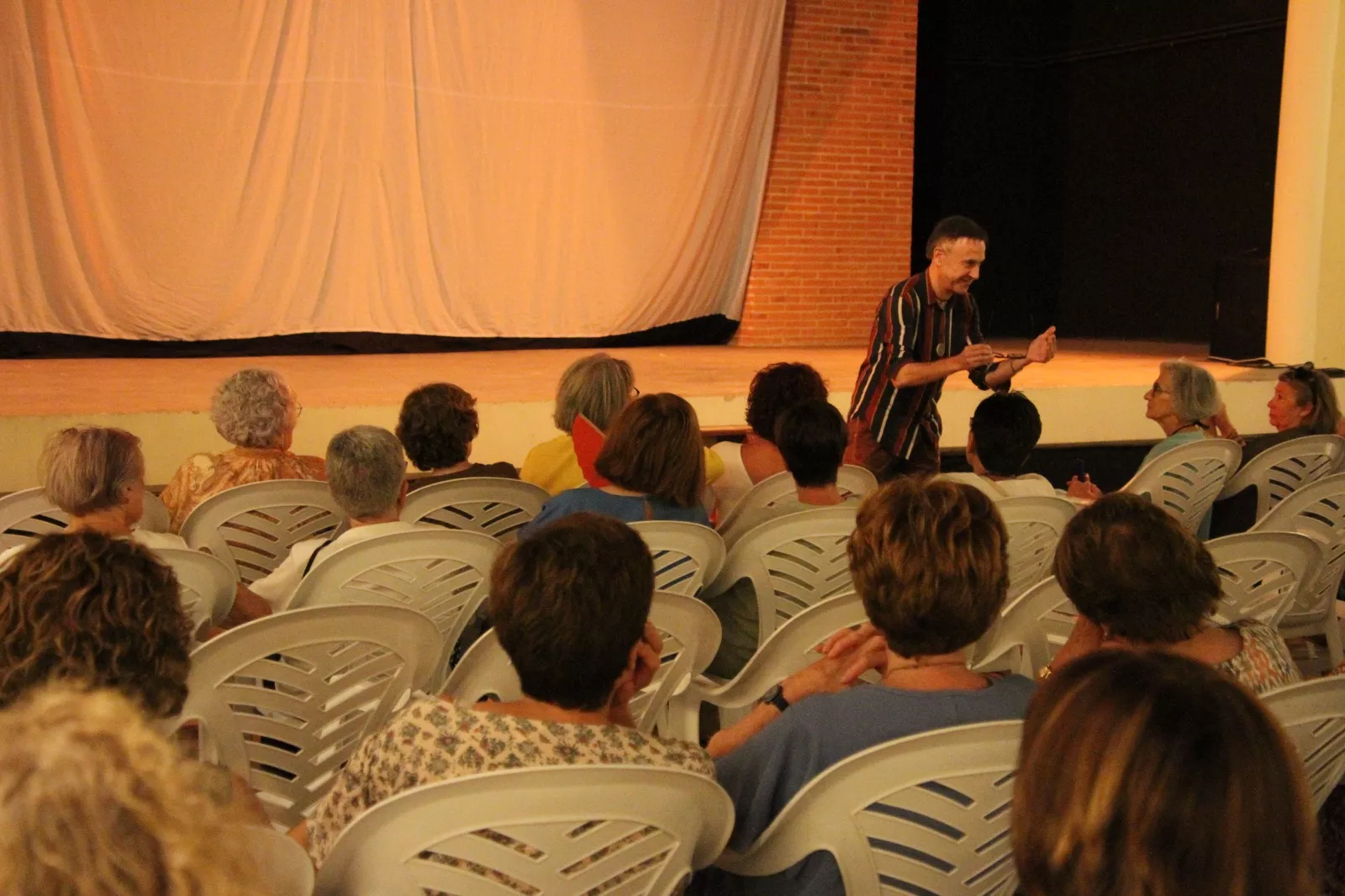 Clase magistral de Javier Arnas en Robres. Foto Carlos Neofato