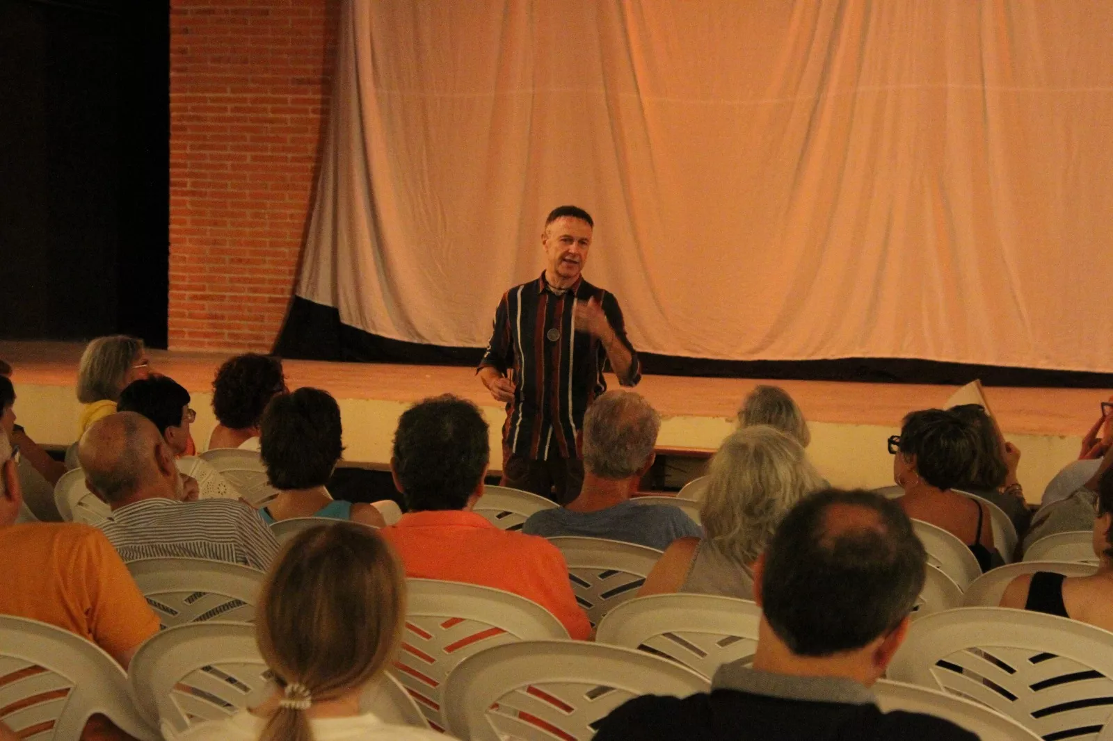 Clase magistral de Javier Arnas en Robres. Foto Carlos Neofato