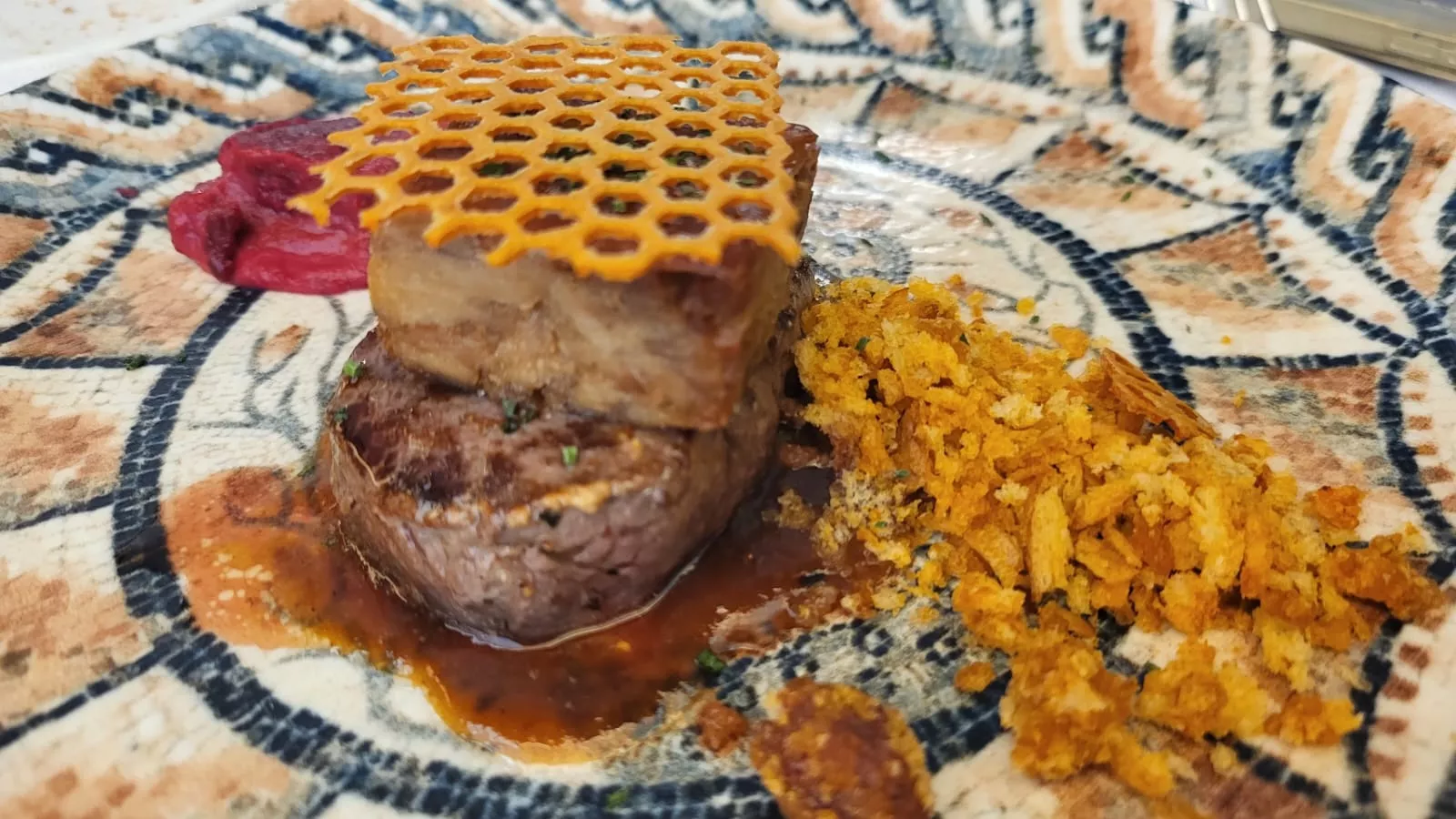 Pollo al Chilindrón del Concurso de Sommos y Asociación de Hostelería