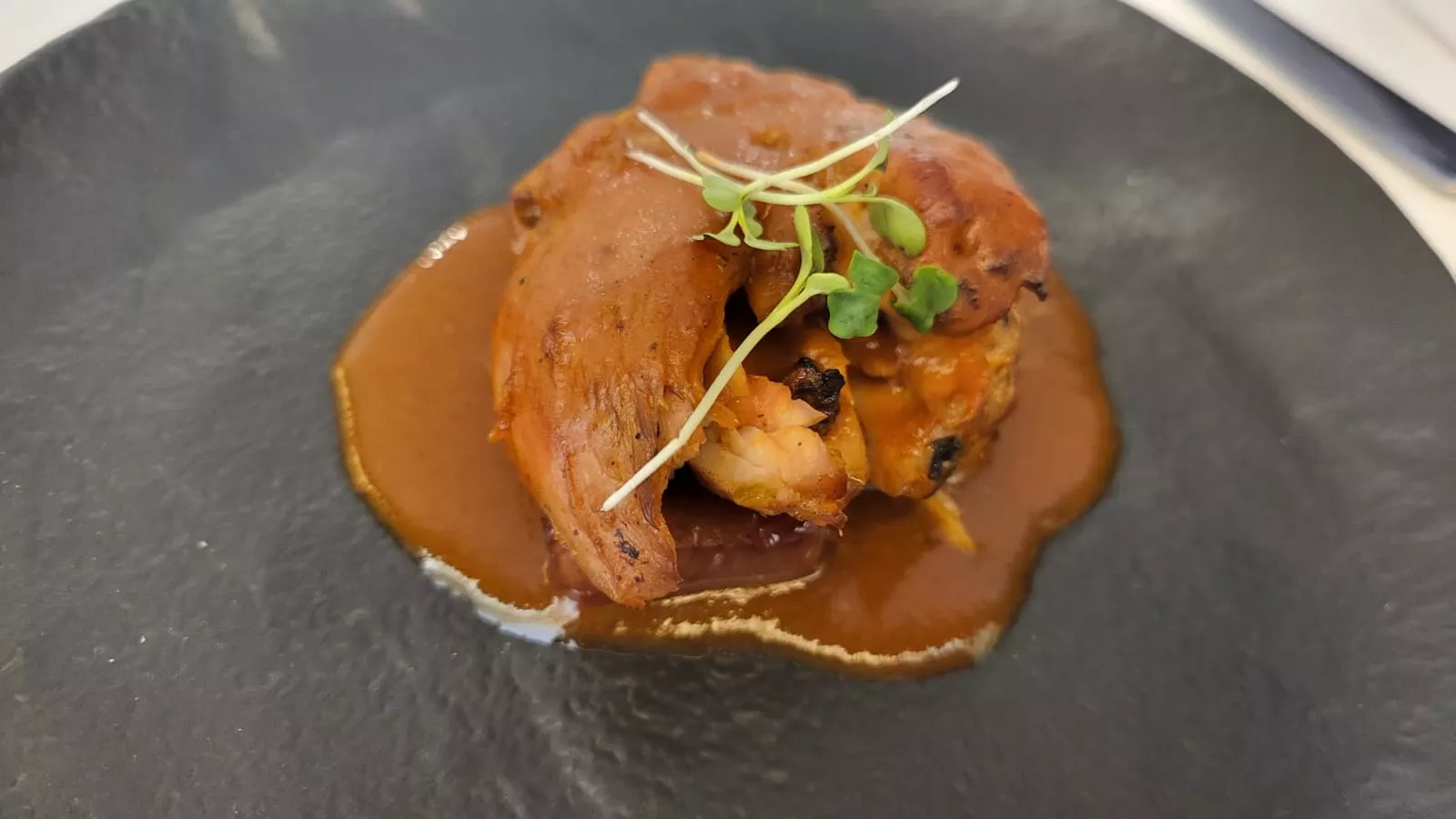Pollo al Chilindrón del Concurso de Sommos y Asociación de Hostelería