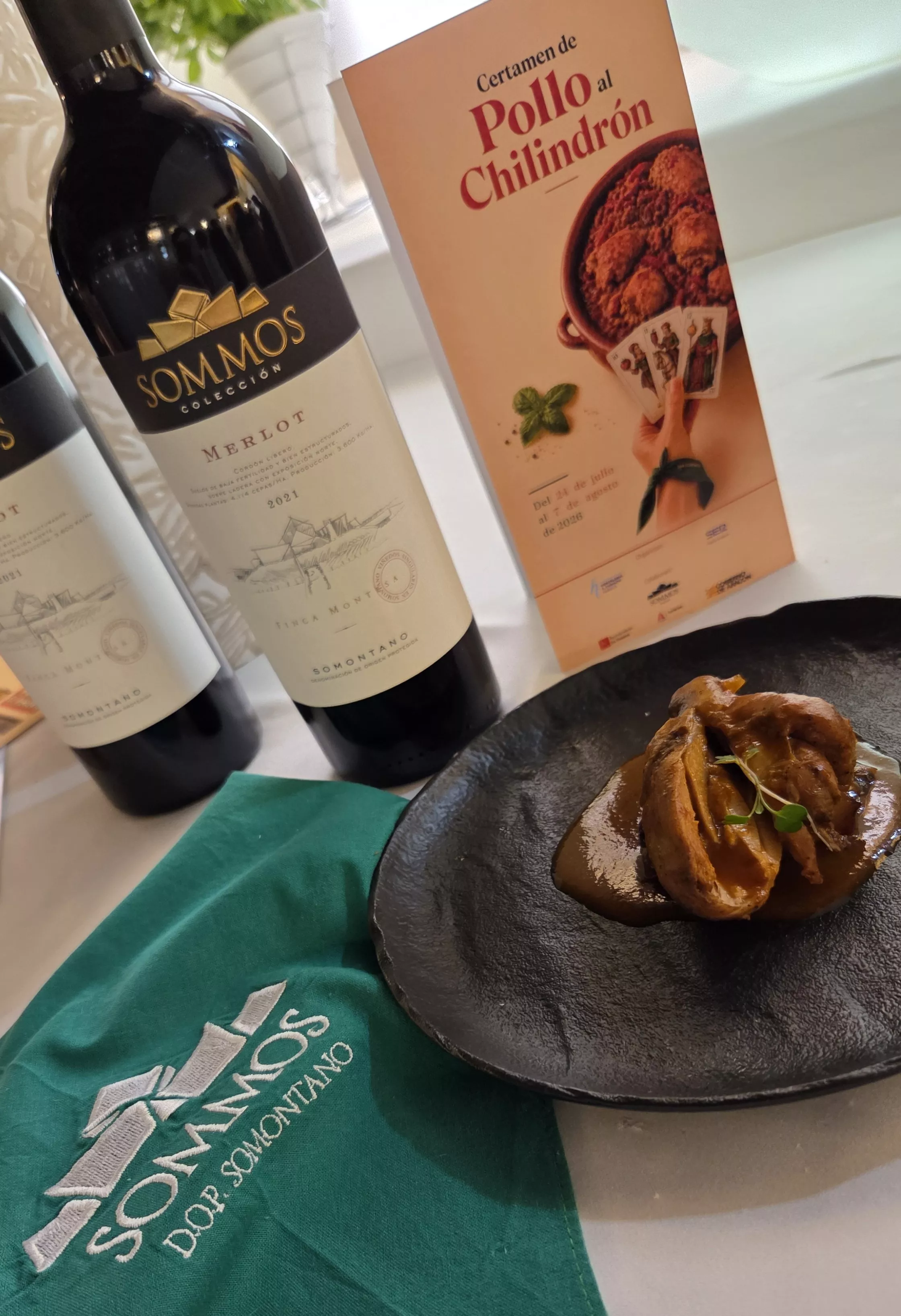 Pollo al Chilindrón del Concurso de Sommos y Asociación de Hostelería