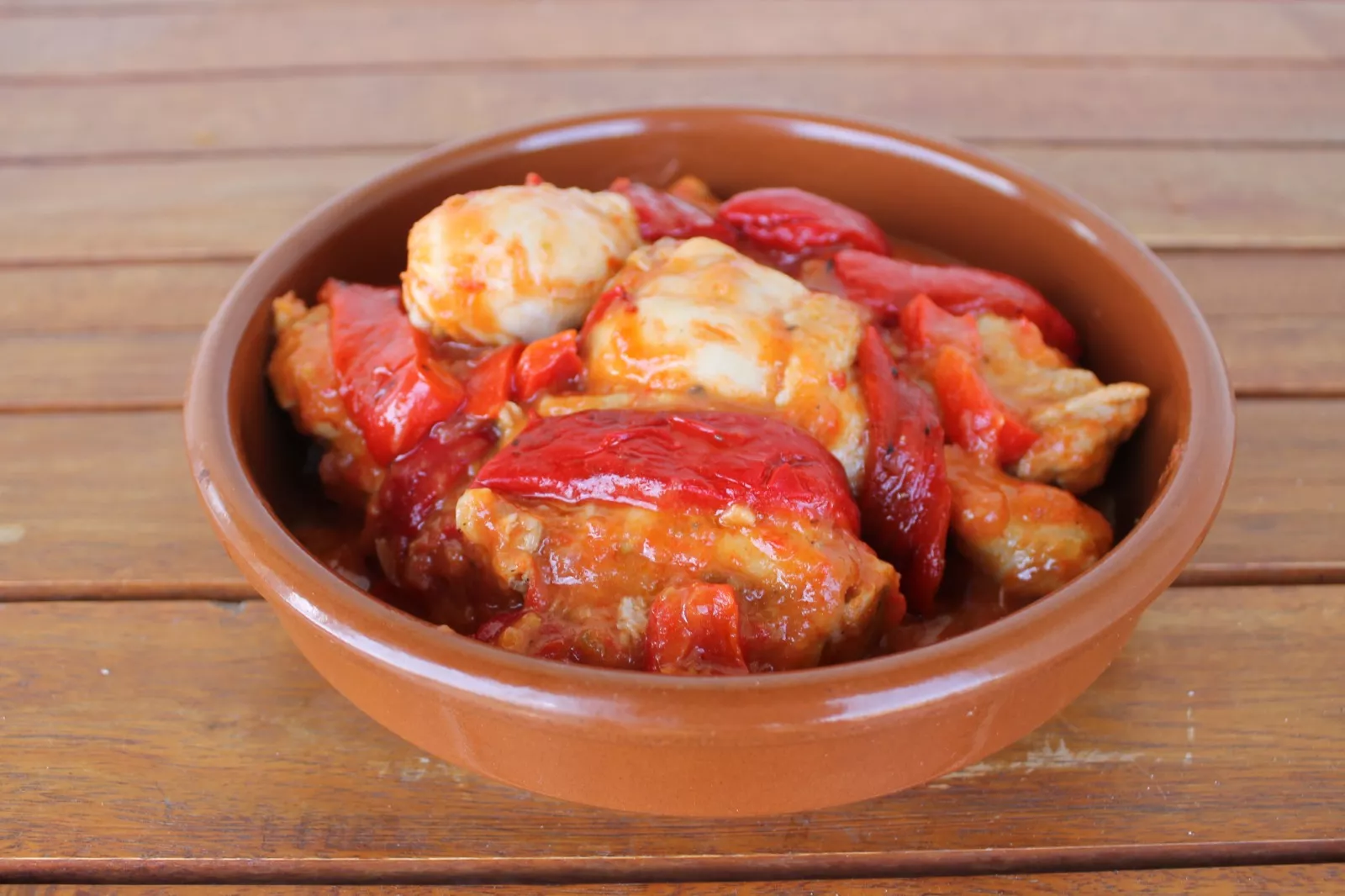 Pollo al Chilindrón del Concurso de Sommos y Asociación de Hostelería