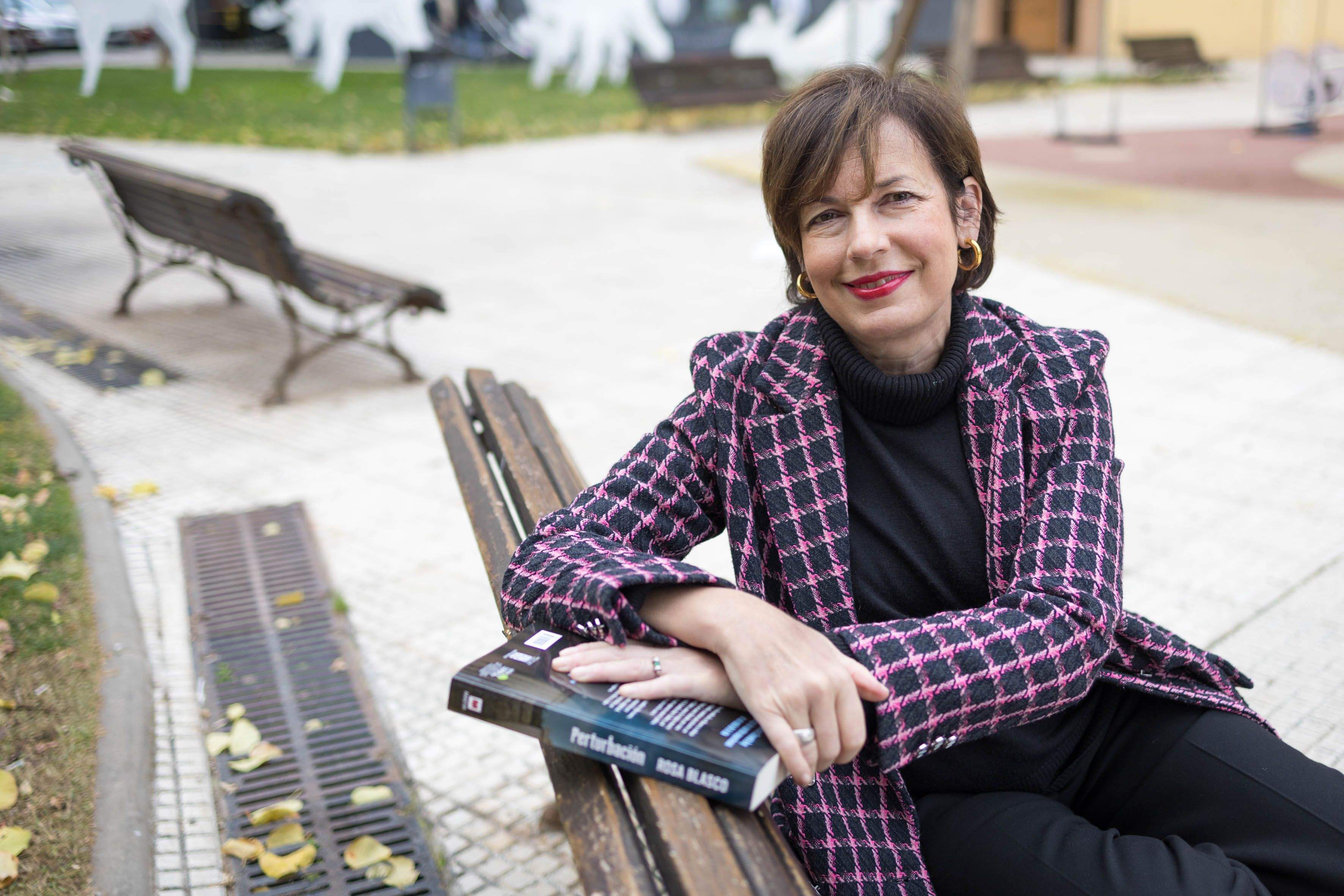 Rosa Blasco presenta su última novela.