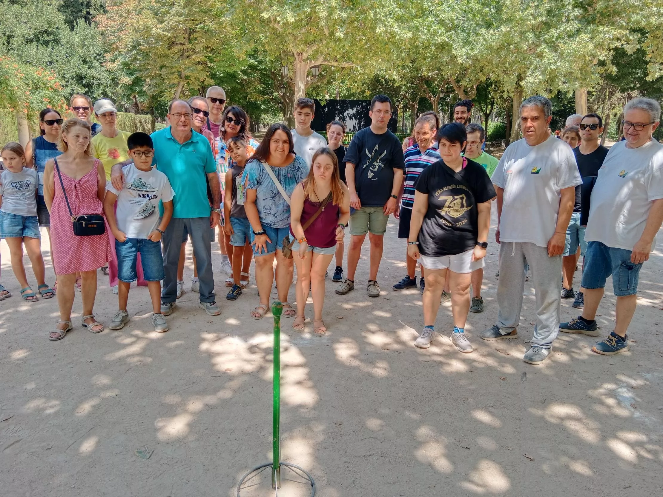 Juegos tradicionales en Huesca, anillas