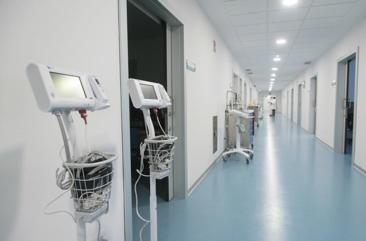 Imágenes de las nuevas urgencias del Hospital San Jorge ya en funcionamiento. Foto GA