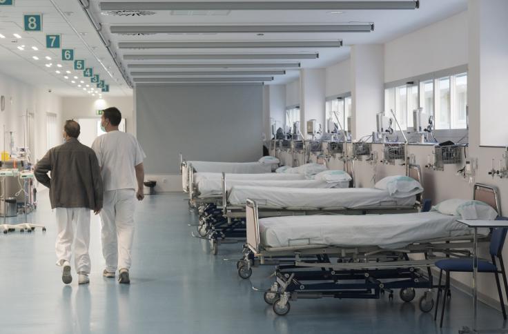 Imágenes de las nuevas urgencias del Hospital San Jorge ya en funcionamiento. Foto GA