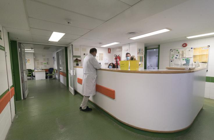 Imágenes de las nuevas urgencias del Hospital San Jorge ya en funcionamiento. Foto GA