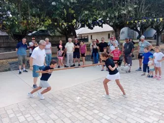 Juegos tradicionales en Saint-Lary Soulan