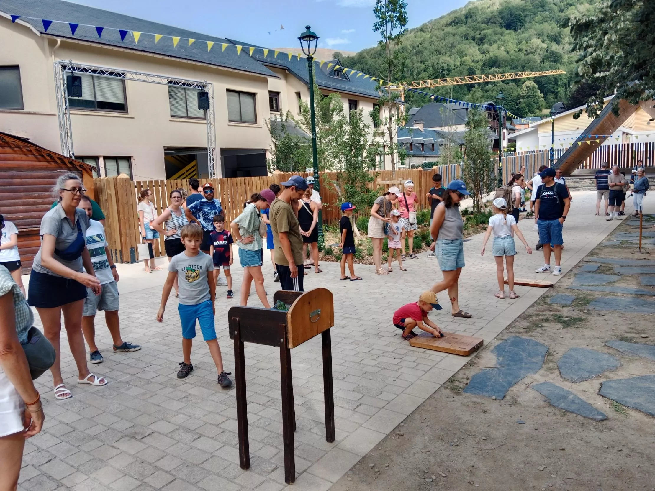 Juegos tradicionales en Saint-Lary Soulan